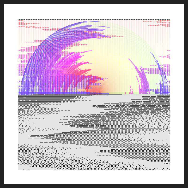 Glitch Acuarela #7 static token preview