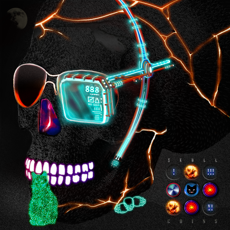 Scratch Skulls #21 static token preview