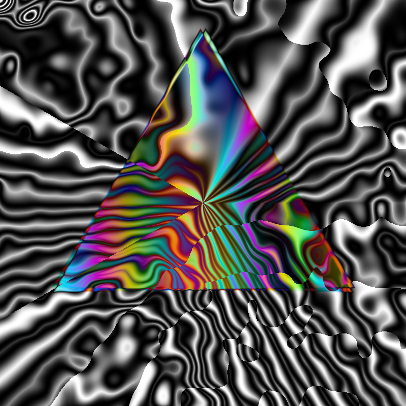 Colorful Triangles #18 static token preview