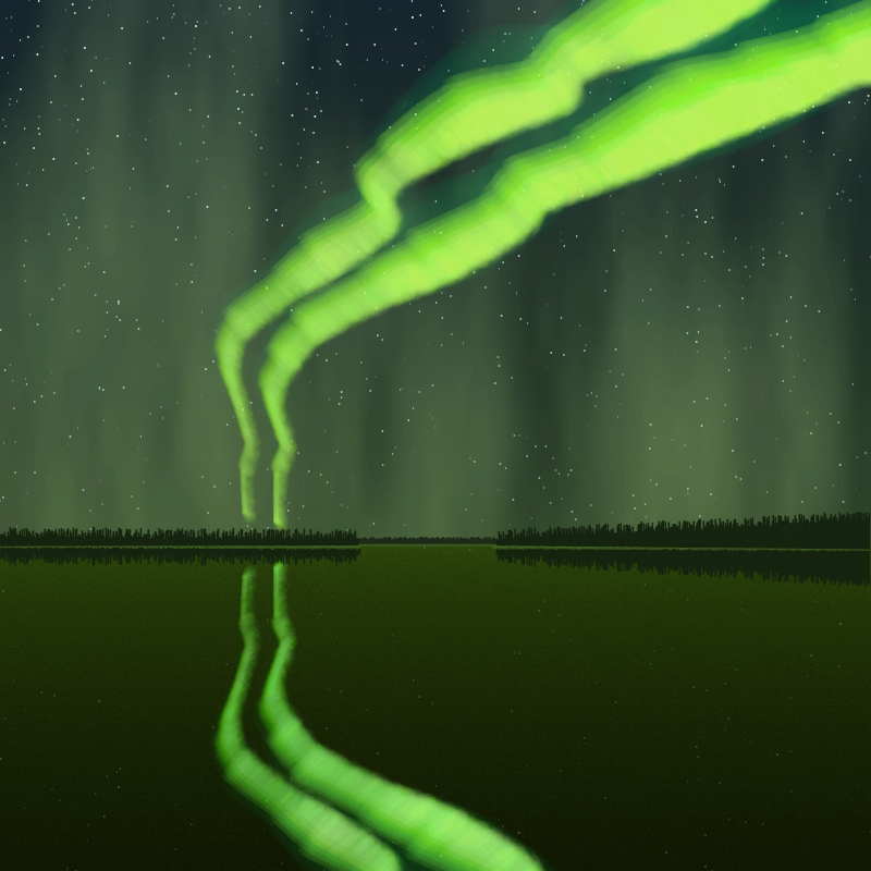 Aurora Borealis #21 static token preview