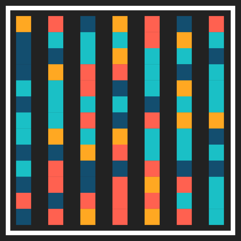 pillars of randomness #1 static token preview