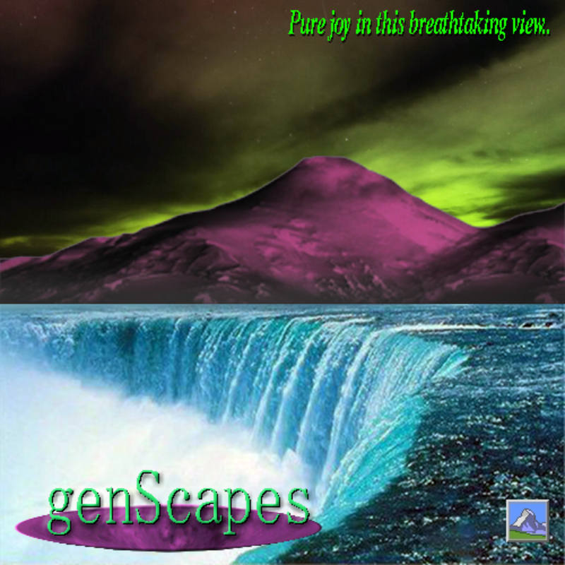 genScapes #12 static token preview
