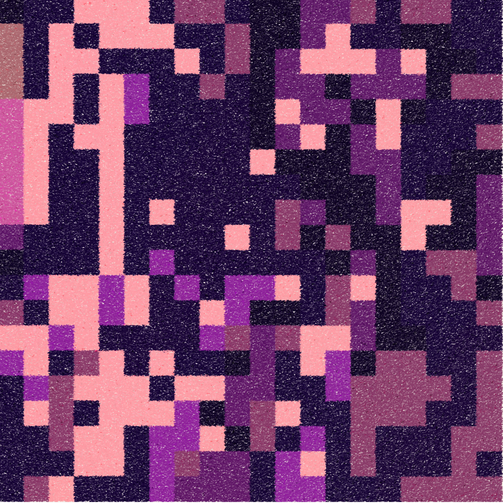 Hydrangea & Patchwork #20 static token preview