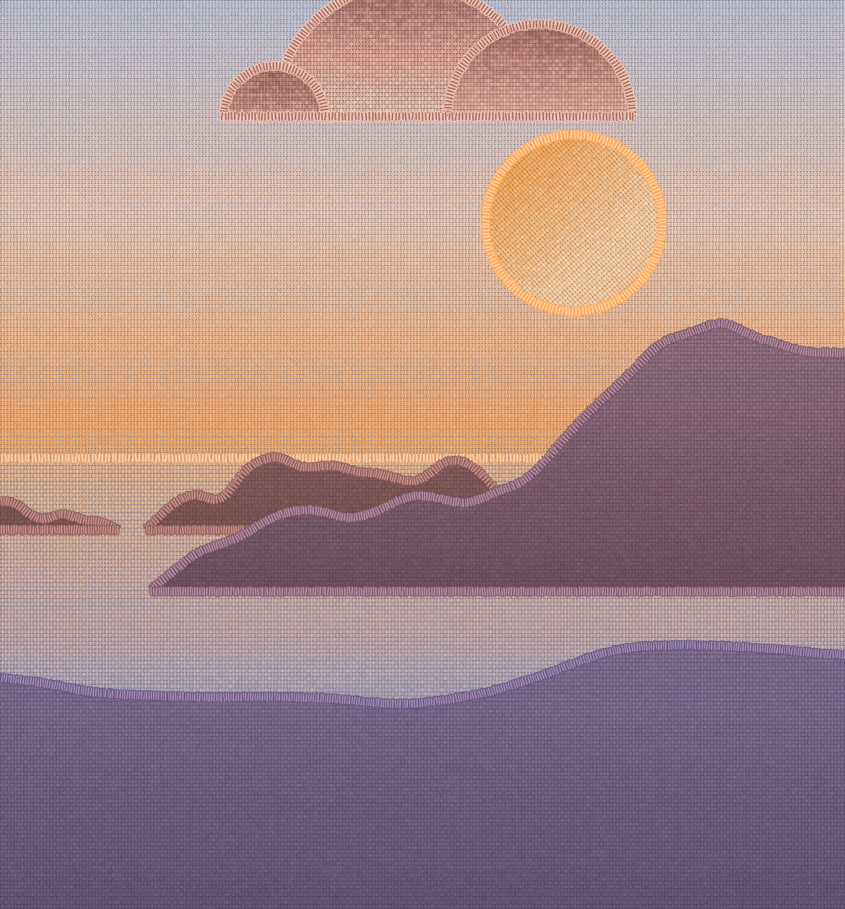 Applique Seascape #5 static token preview
