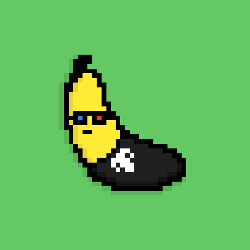 Pixel Bananas #9 static token preview
