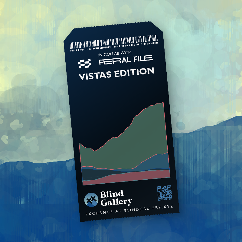 Blind Gallery Mint Pass (Vistas Edition) #24 static token preview