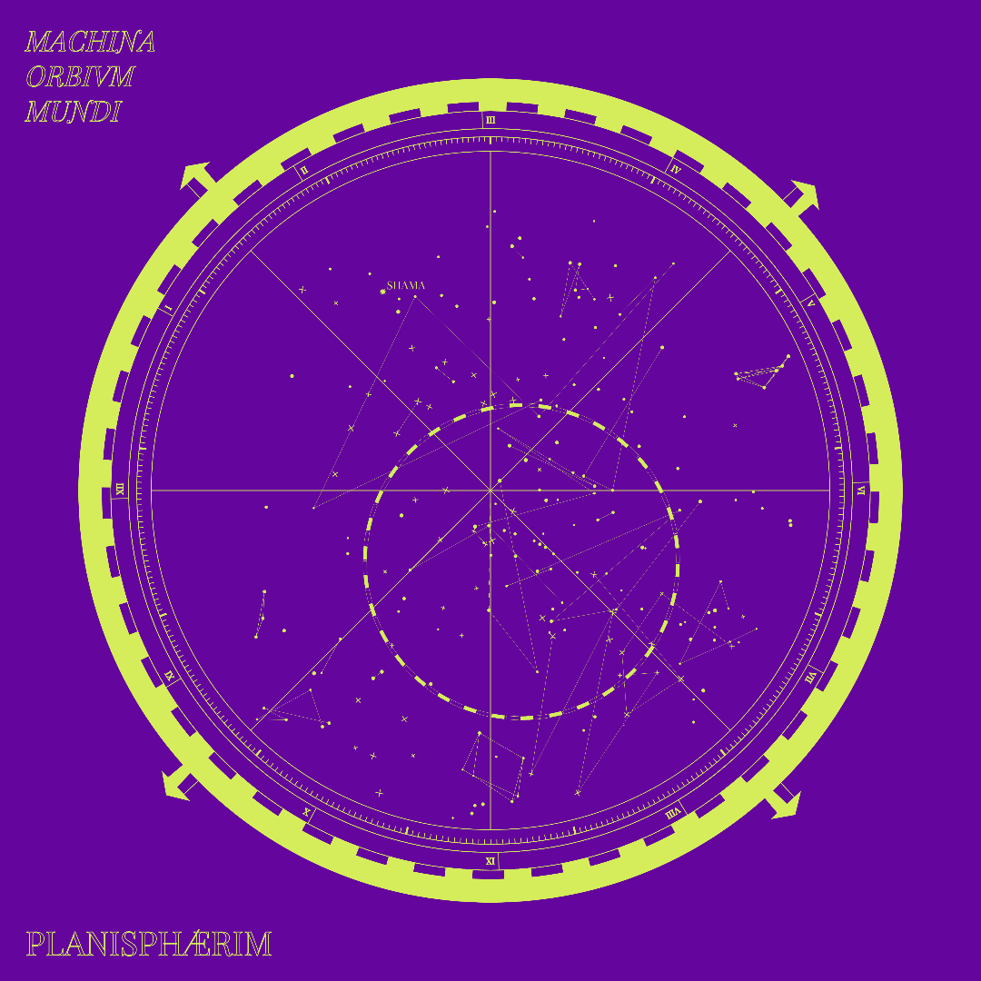 A Fictional Map Of Constellations #21 static token preview