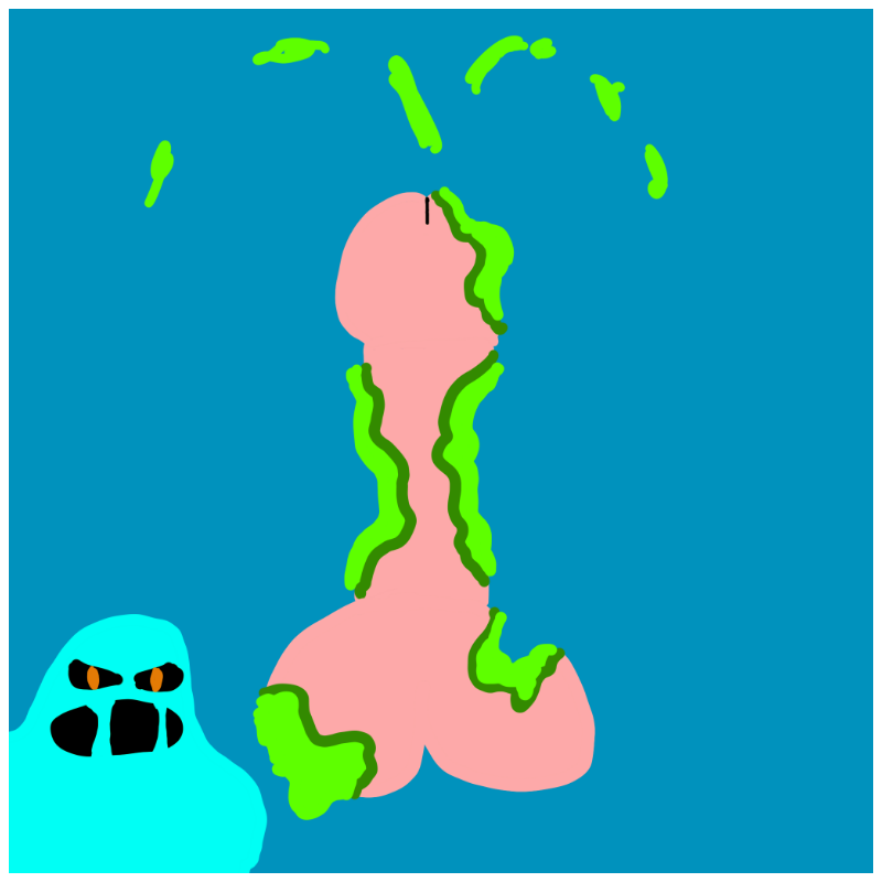 Decayed Dickgenerative Art #6 static token preview