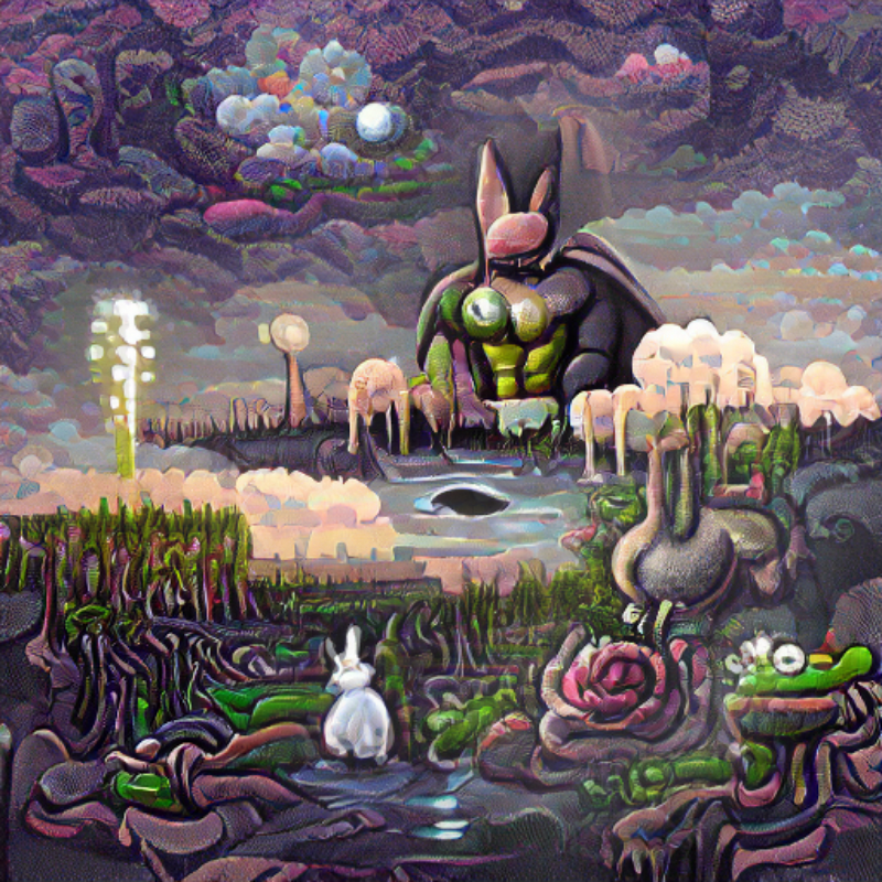 Follow the White Rabbit #16 static token preview