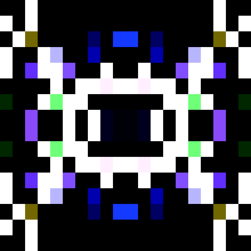 QR Glyphs Hunters #5 static token preview