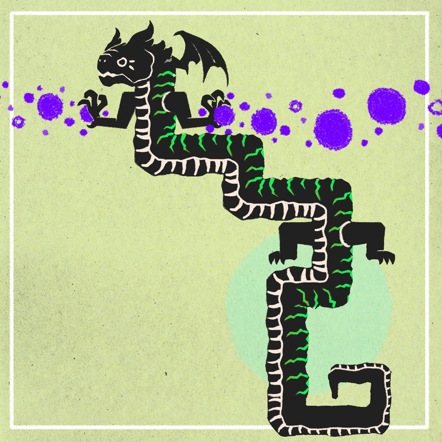 Wyverns are real! #18 static token preview
