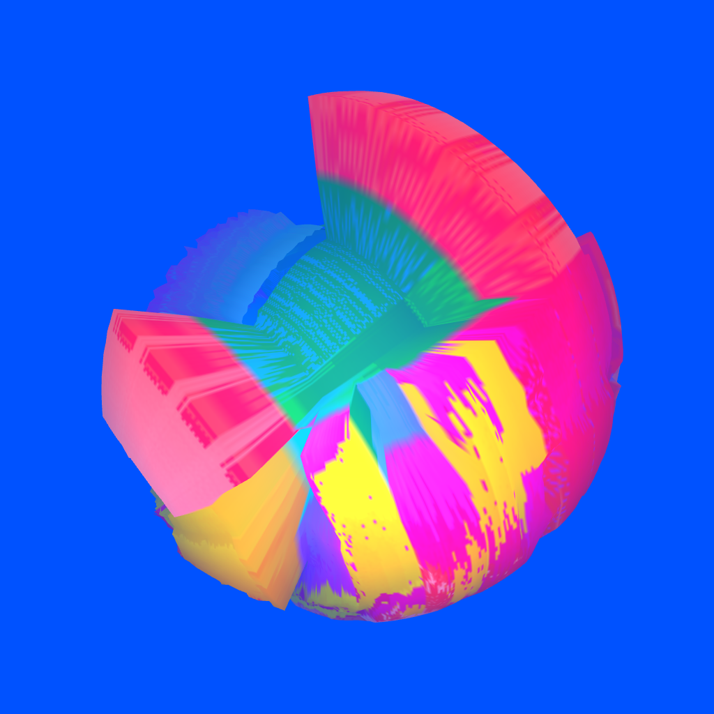 CLR-GLTCH Planet [BA] #10 static token preview