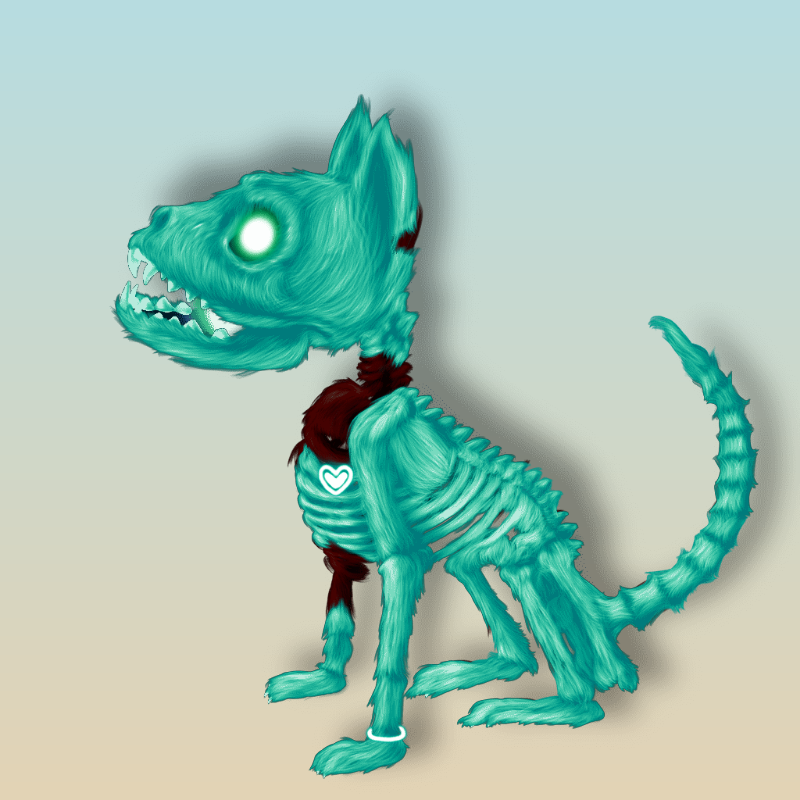 SkeleCats #4 static token preview