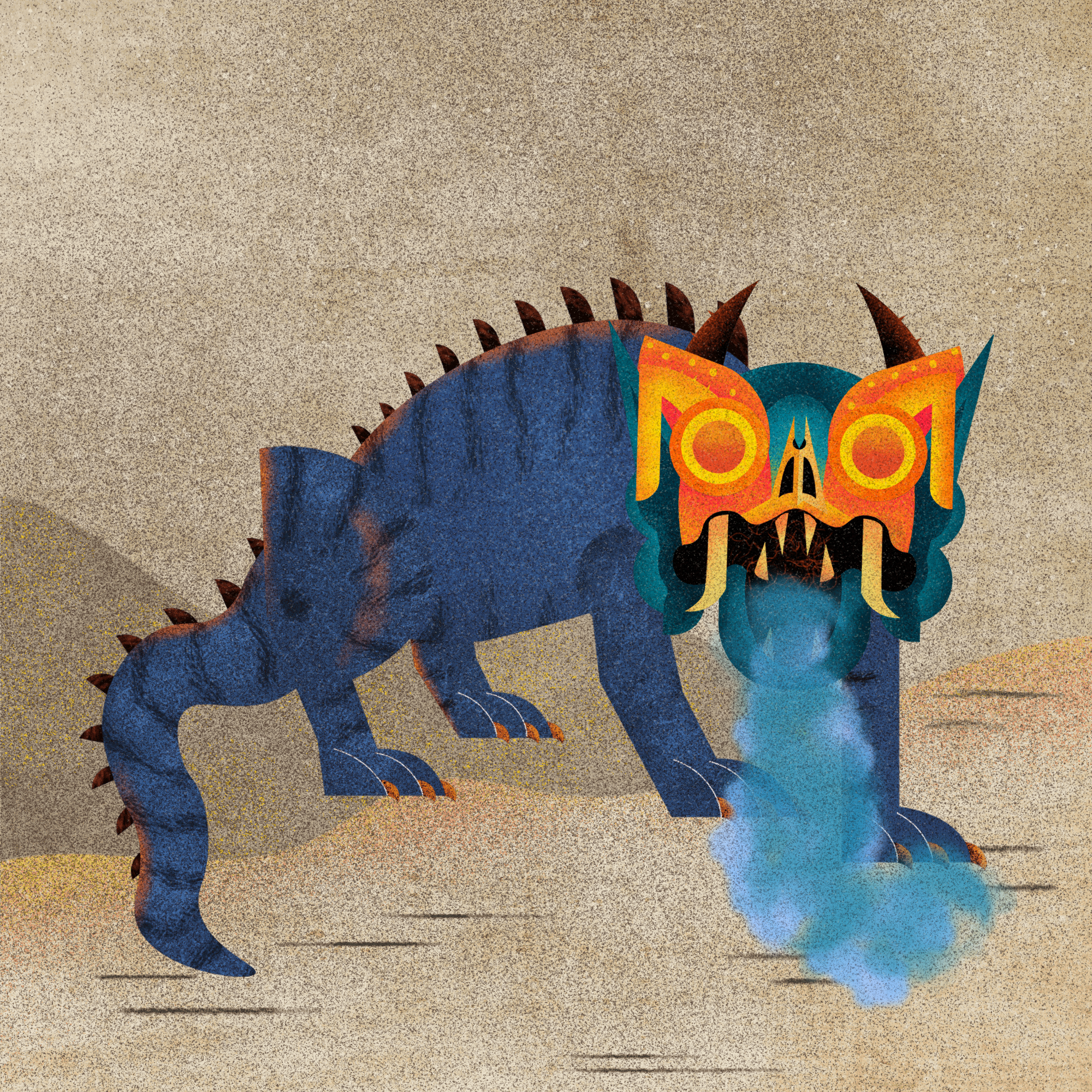 Ancient dragon #16 static token preview
