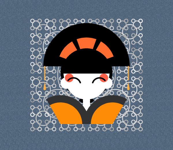 Kimono Doll #23 static token preview