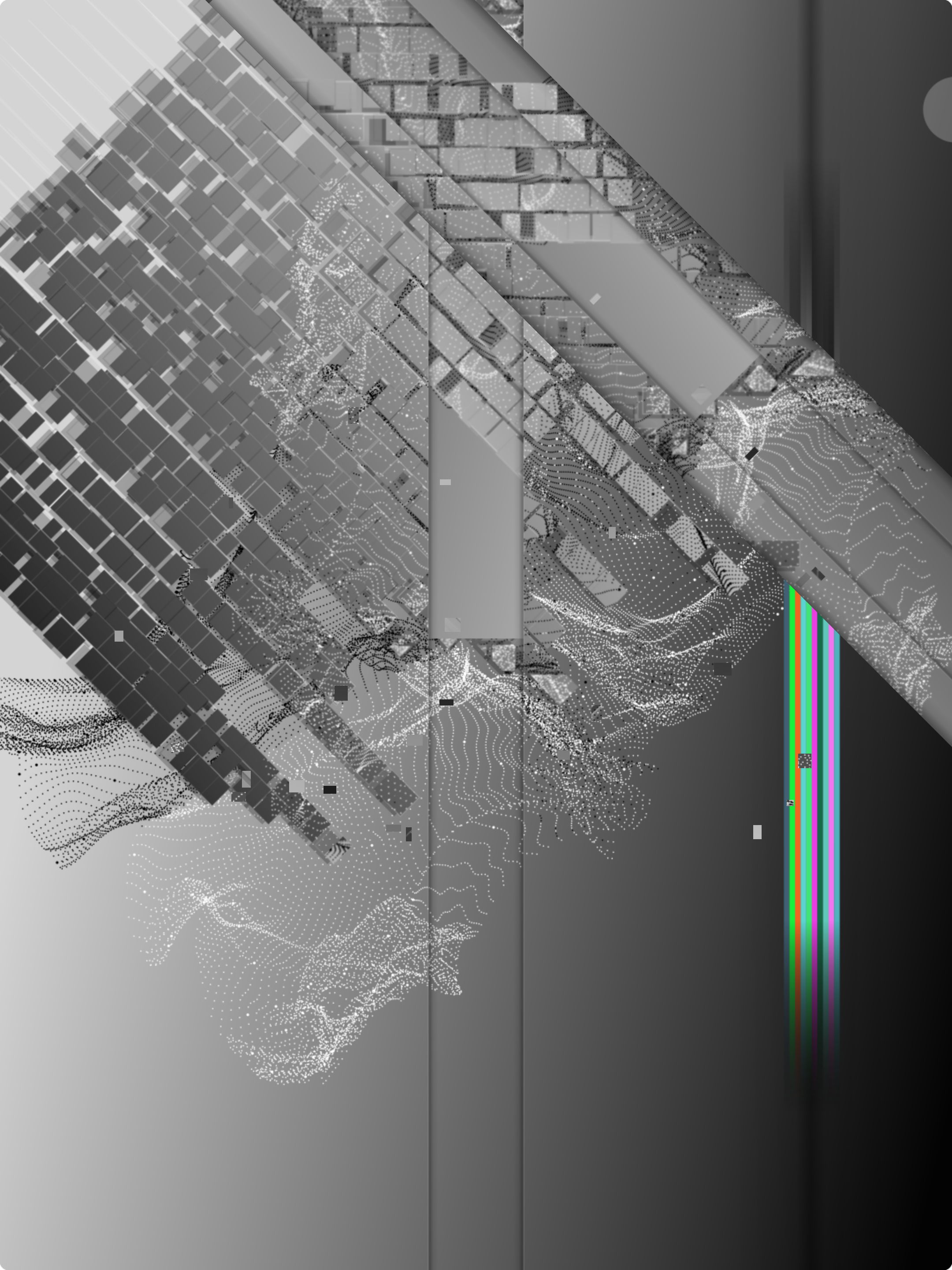 Fronteras en abstracto #23 static token preview