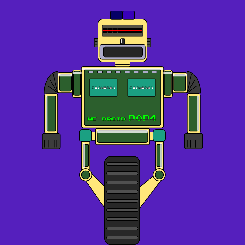 WE-DROIDs #20 static token preview