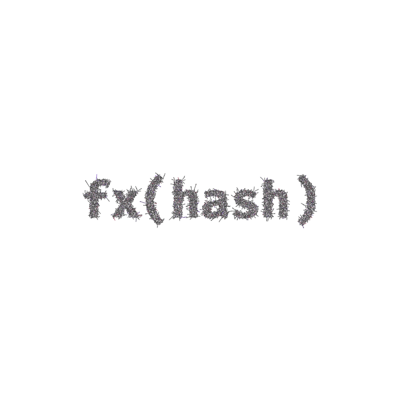 FXHASH Logo with Features #50 static token preview
