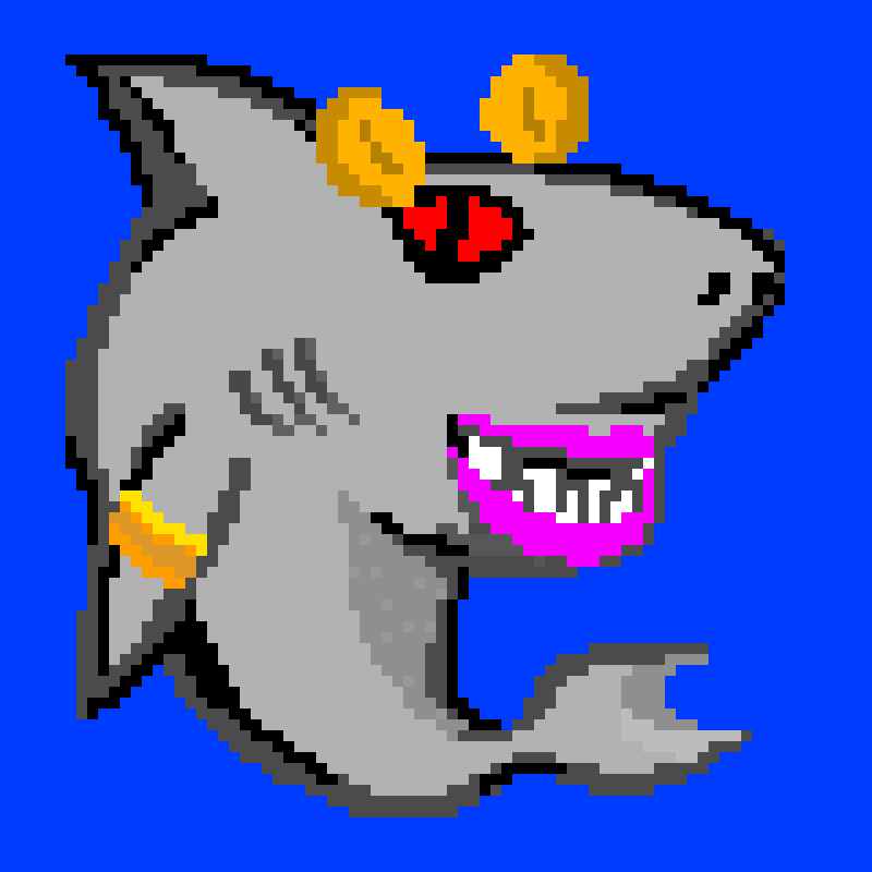 GANG SHARK #1 static token preview
