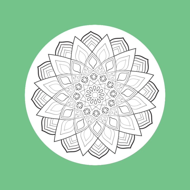Hypnotic Mandala Series I #1 static token preview