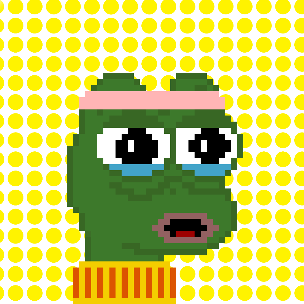 LITTLE PEPE CLUB (fxhash 1.0 batch) #19 static token preview