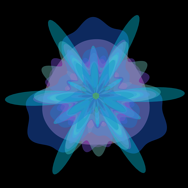 Blooming Flowers #20 static token preview