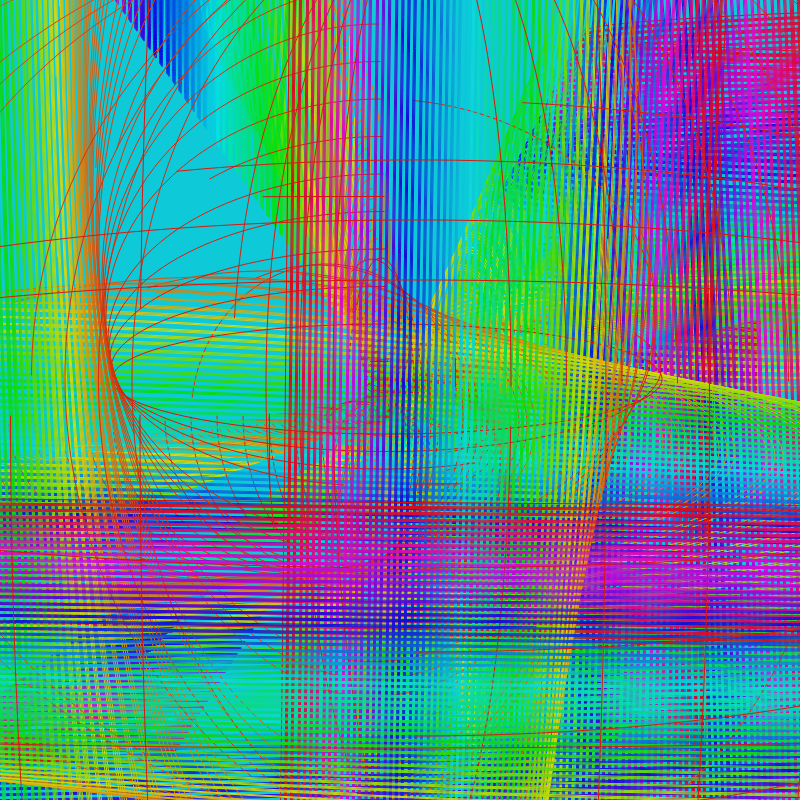 Fibonacci Rainbow Spiral v2 variation 2 #2 static token preview