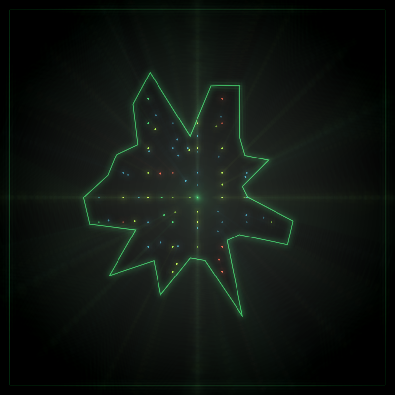 Neon Organism #5 static token preview
