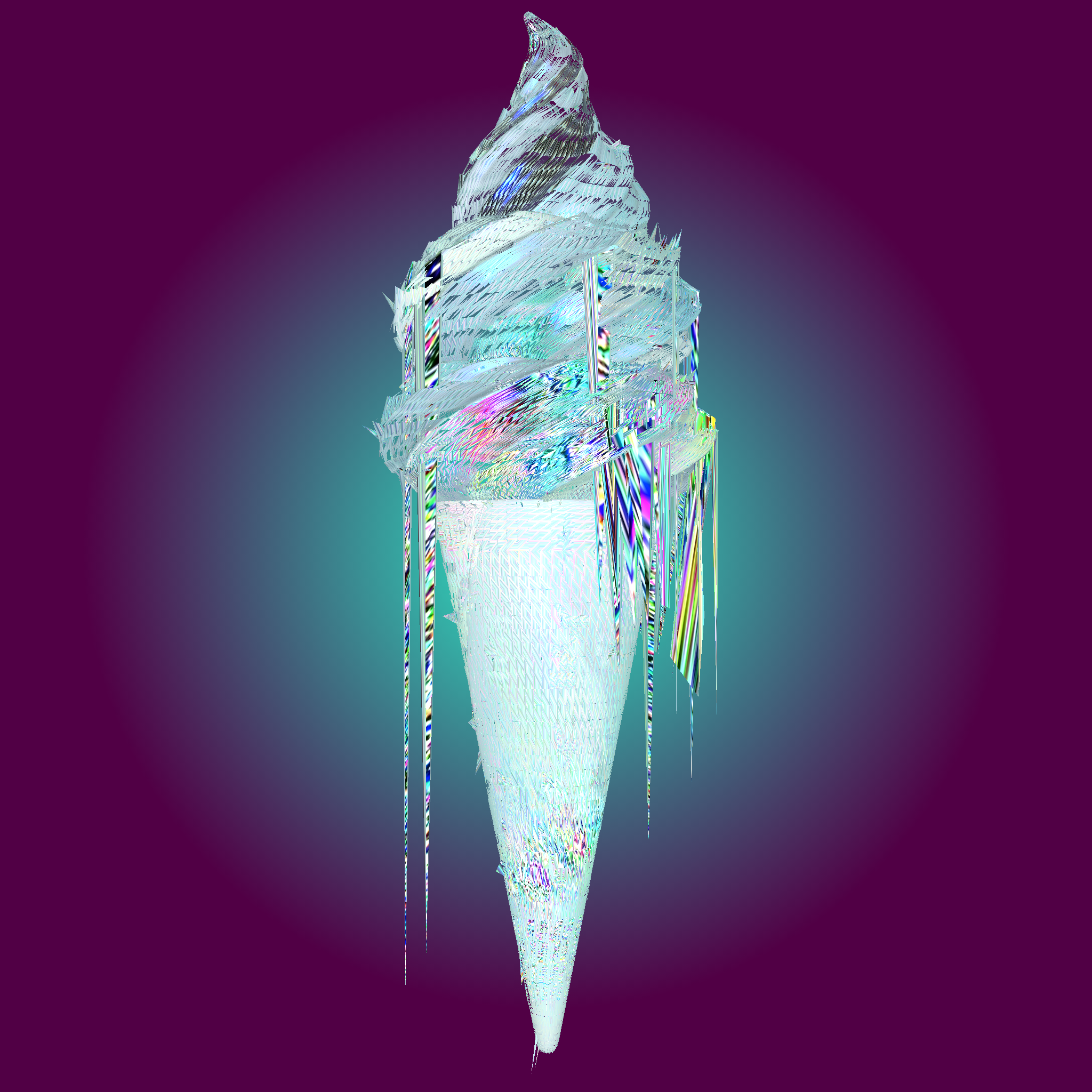 Genuary 3 🍦 Glitch Art #18 static token preview