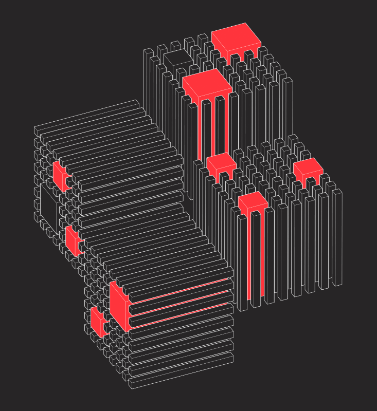Cubick (Neon Red) #1 static token preview