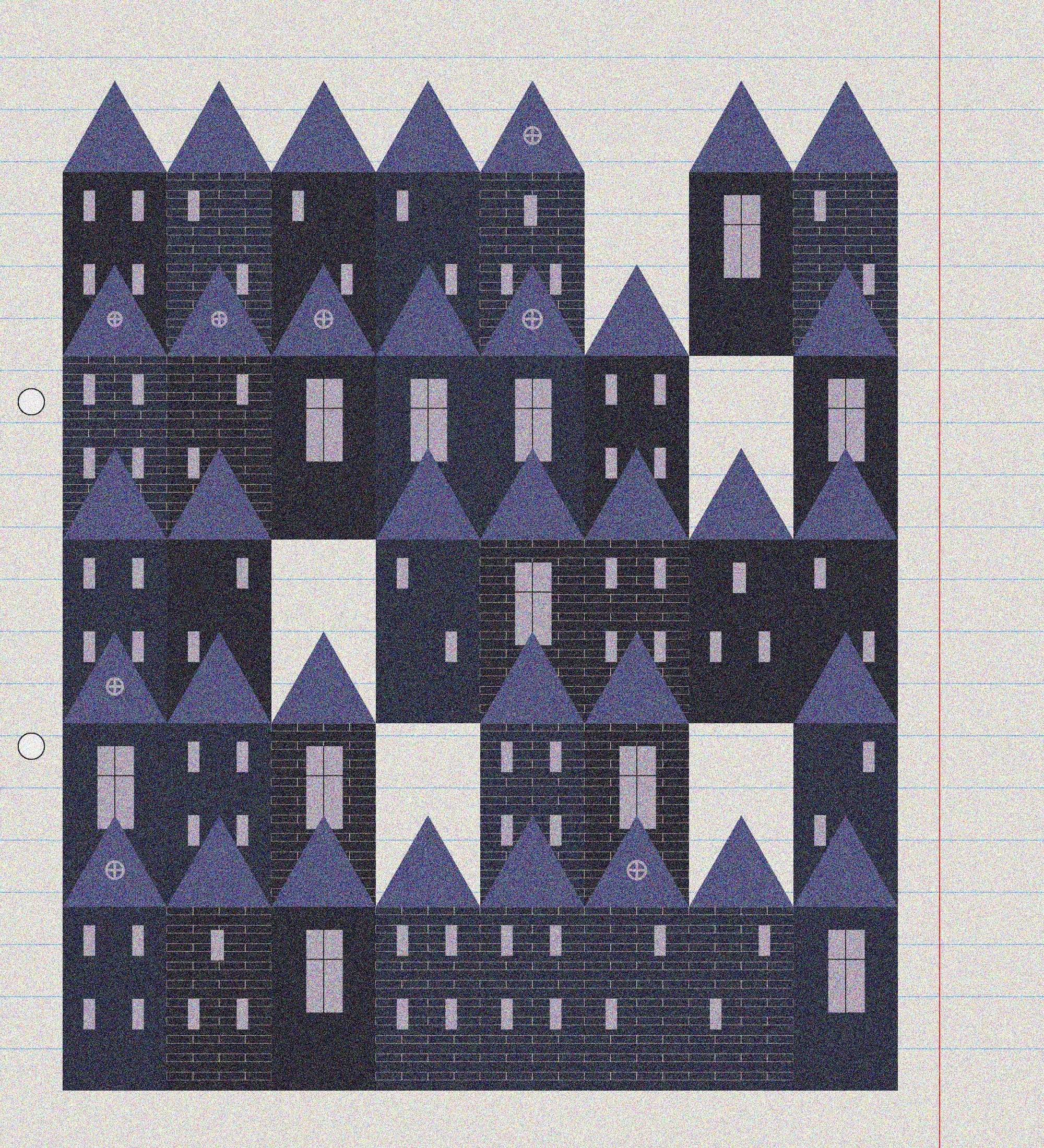sketchbook page 7: neighbourhoods #19 static token preview