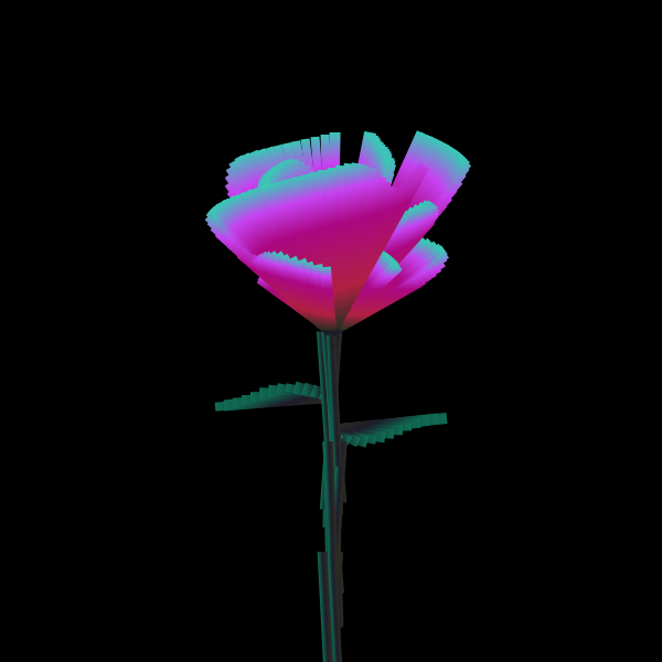 Digital Flower #20 static token preview