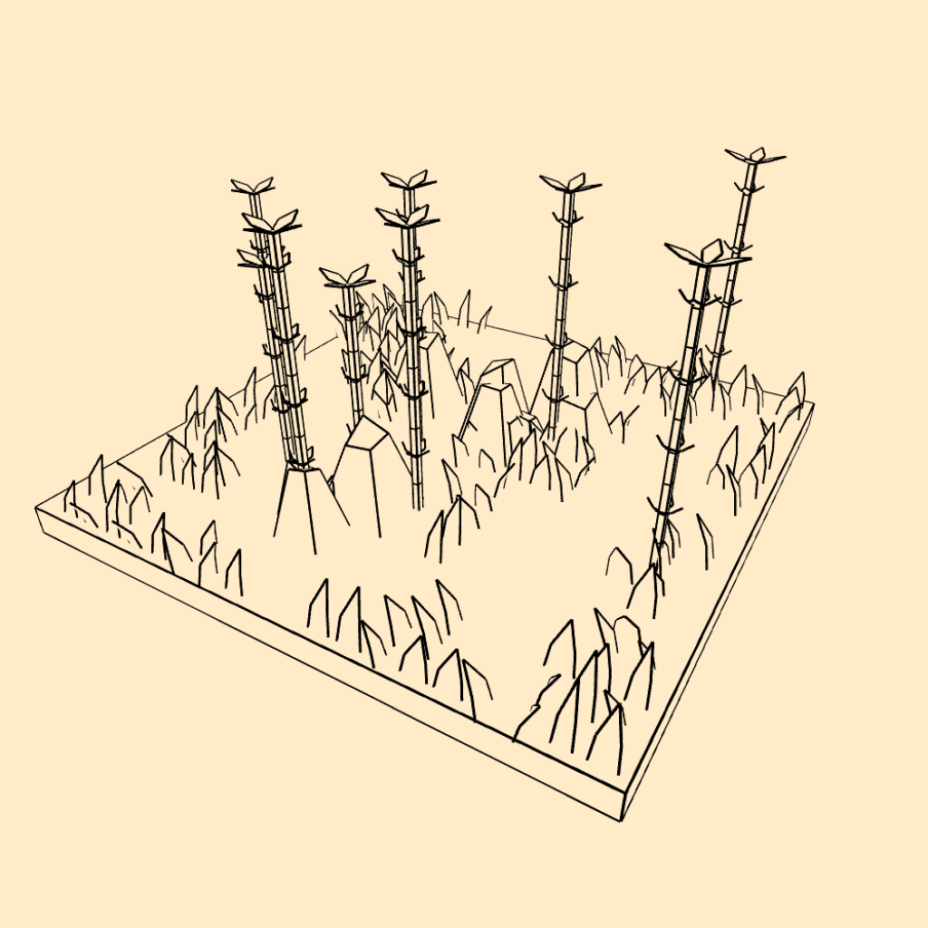 Bamboo Garden #2 static token preview
