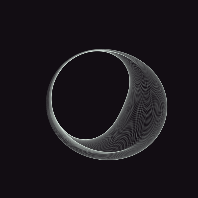 Le Blob Moiré #23 static token preview