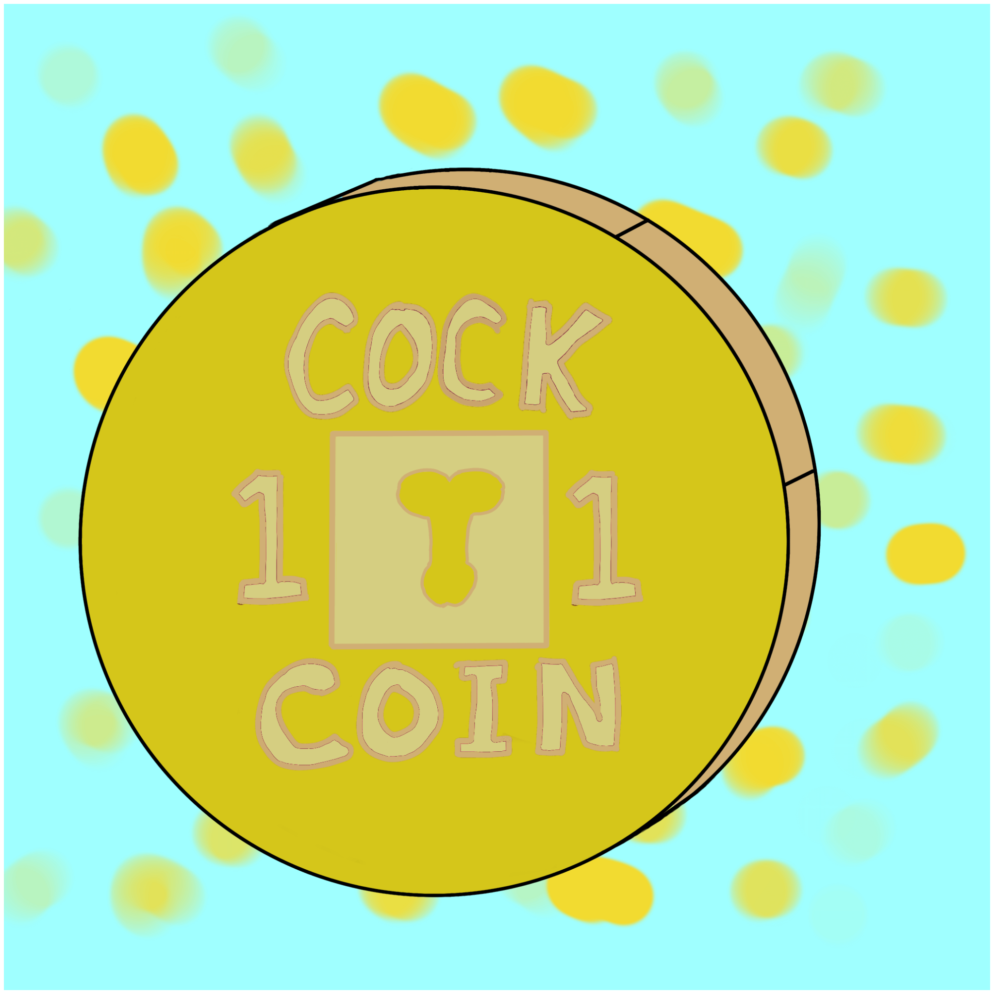 Cockcoins #1 static token preview