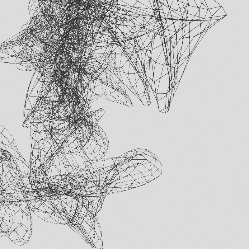 Chaotic Lines #13 static token preview