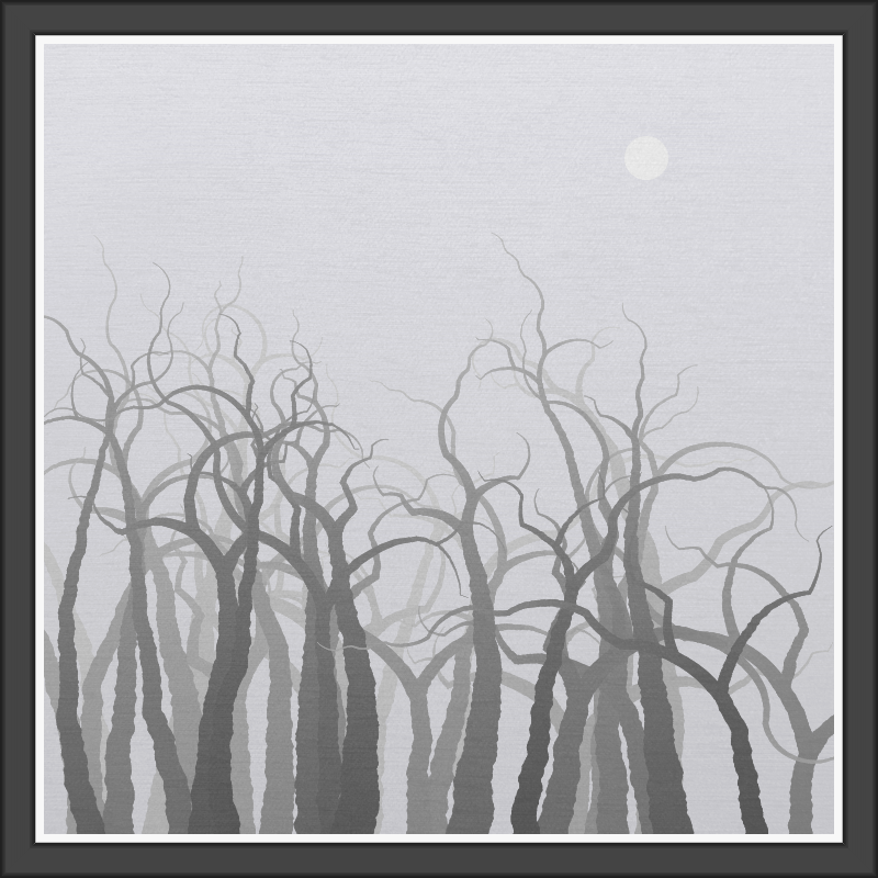 The Foggy Trees #6 static token preview