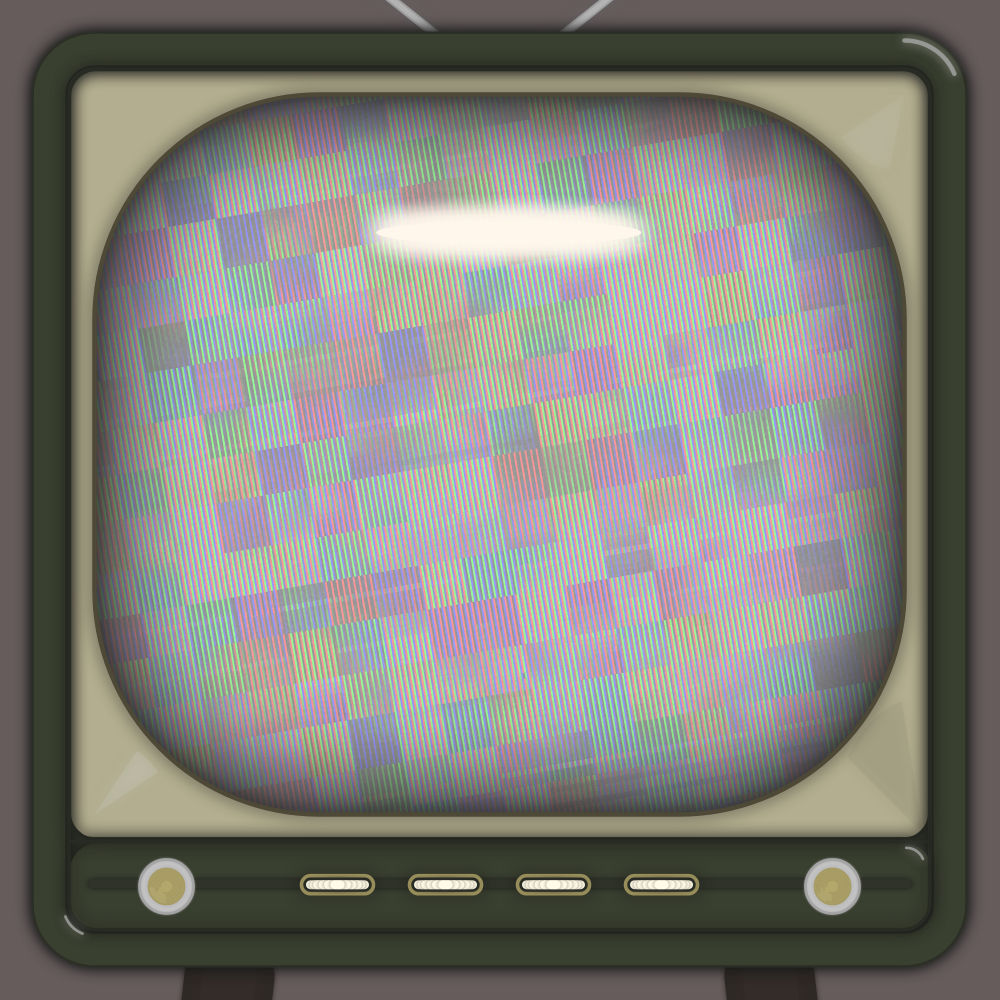 broken TV #2 static token preview