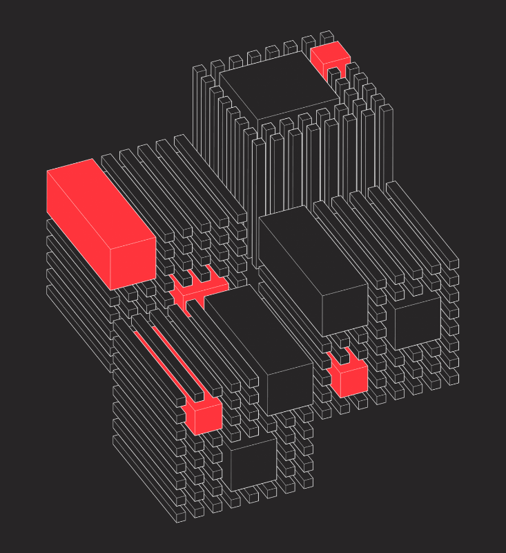Cubick (Neon Red) #8 static token preview