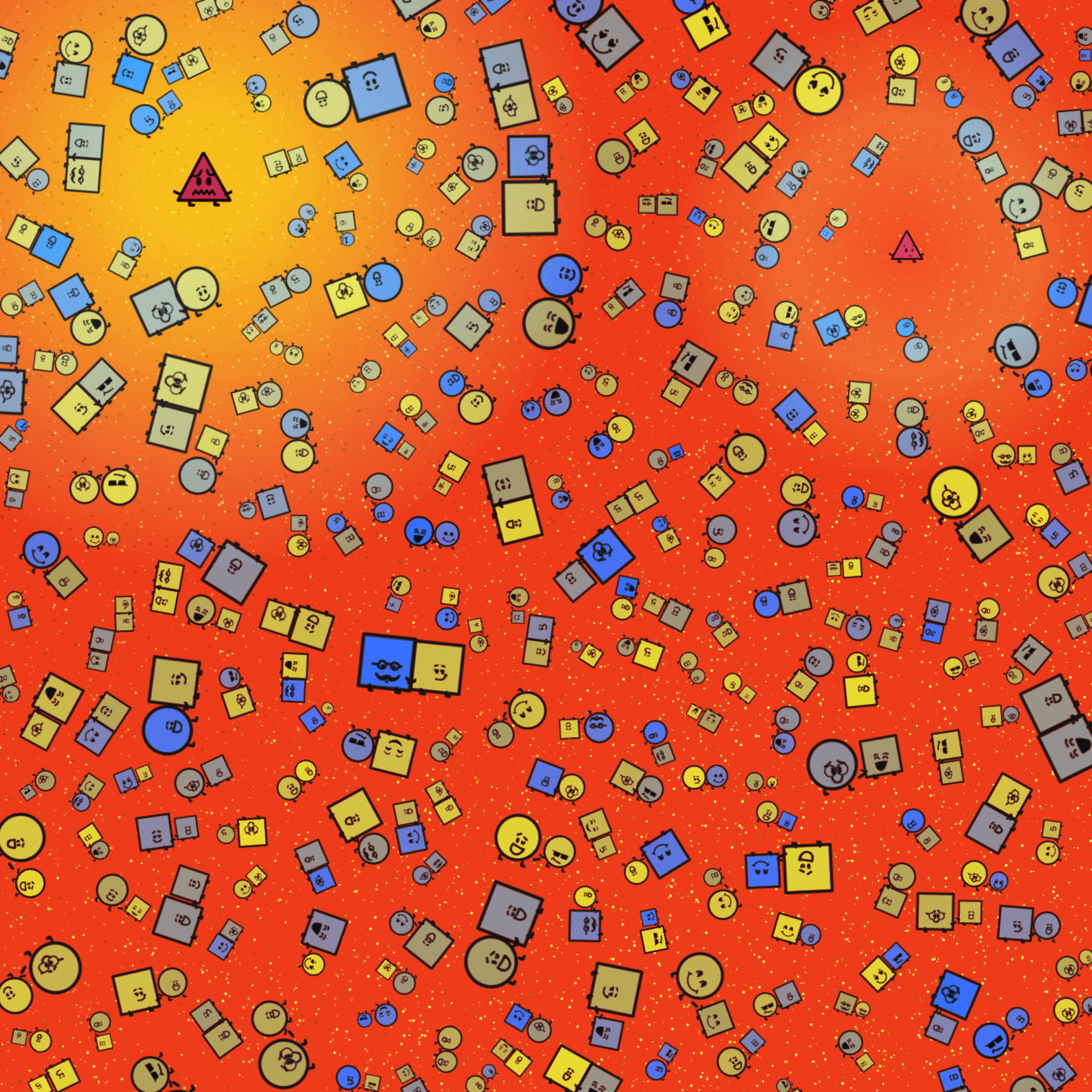 Lonely Shapes #3 static token preview
