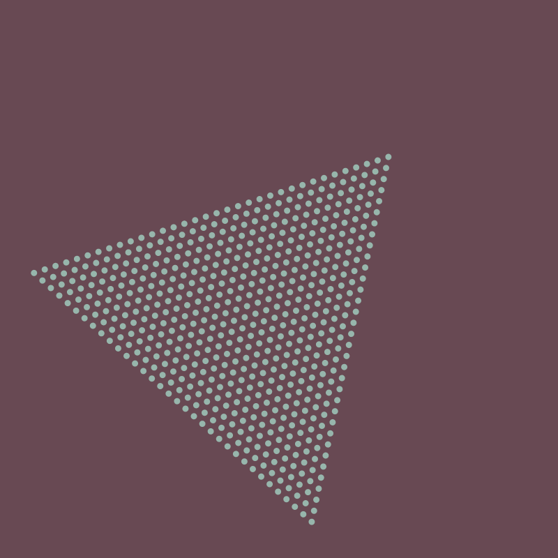 Triangle Color Study #6 static token preview