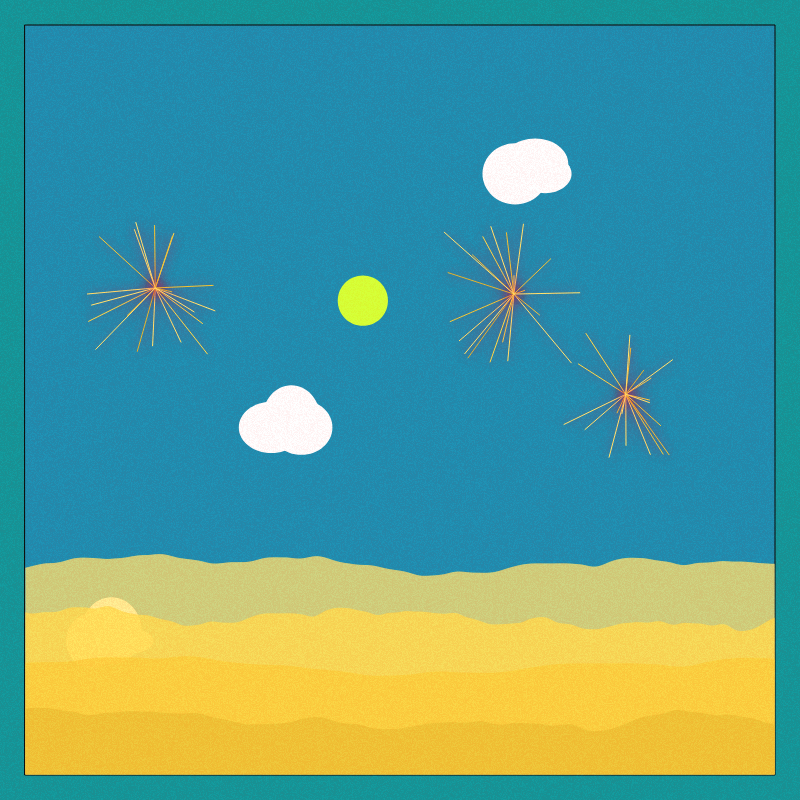 Seas of hills #14 static token preview
