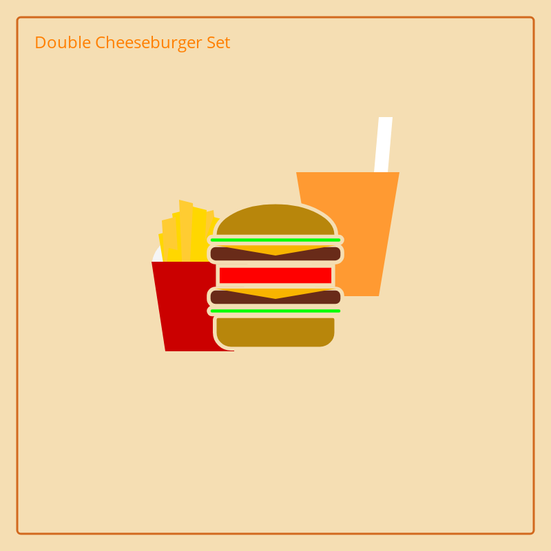 HAMBURGER!! #17 static token preview