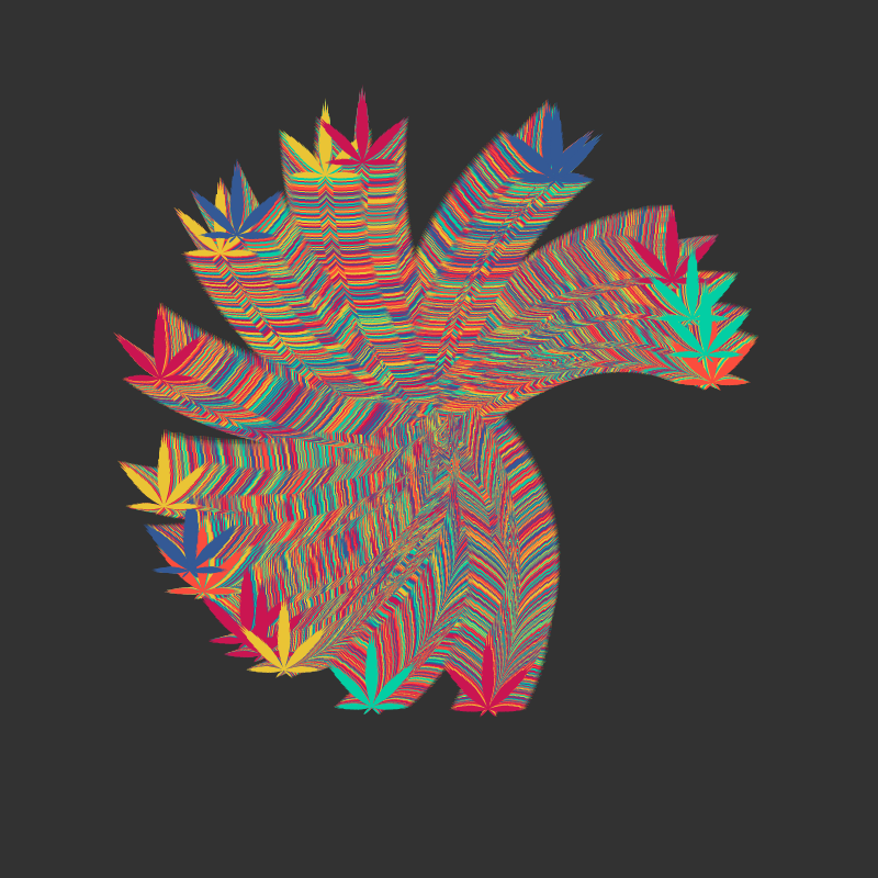 Flying Leaf #2 static token preview