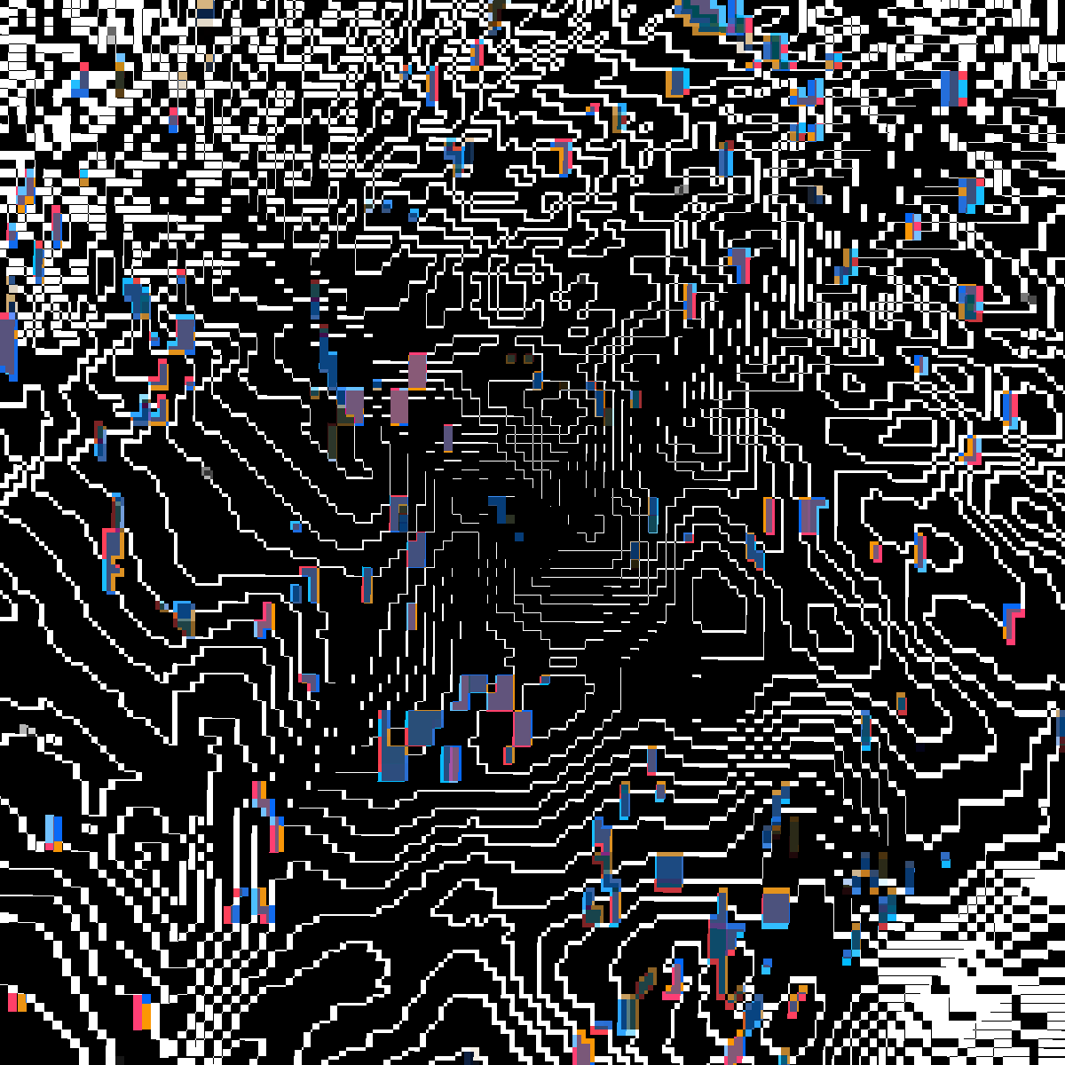 Pixel Topography #17 static token preview