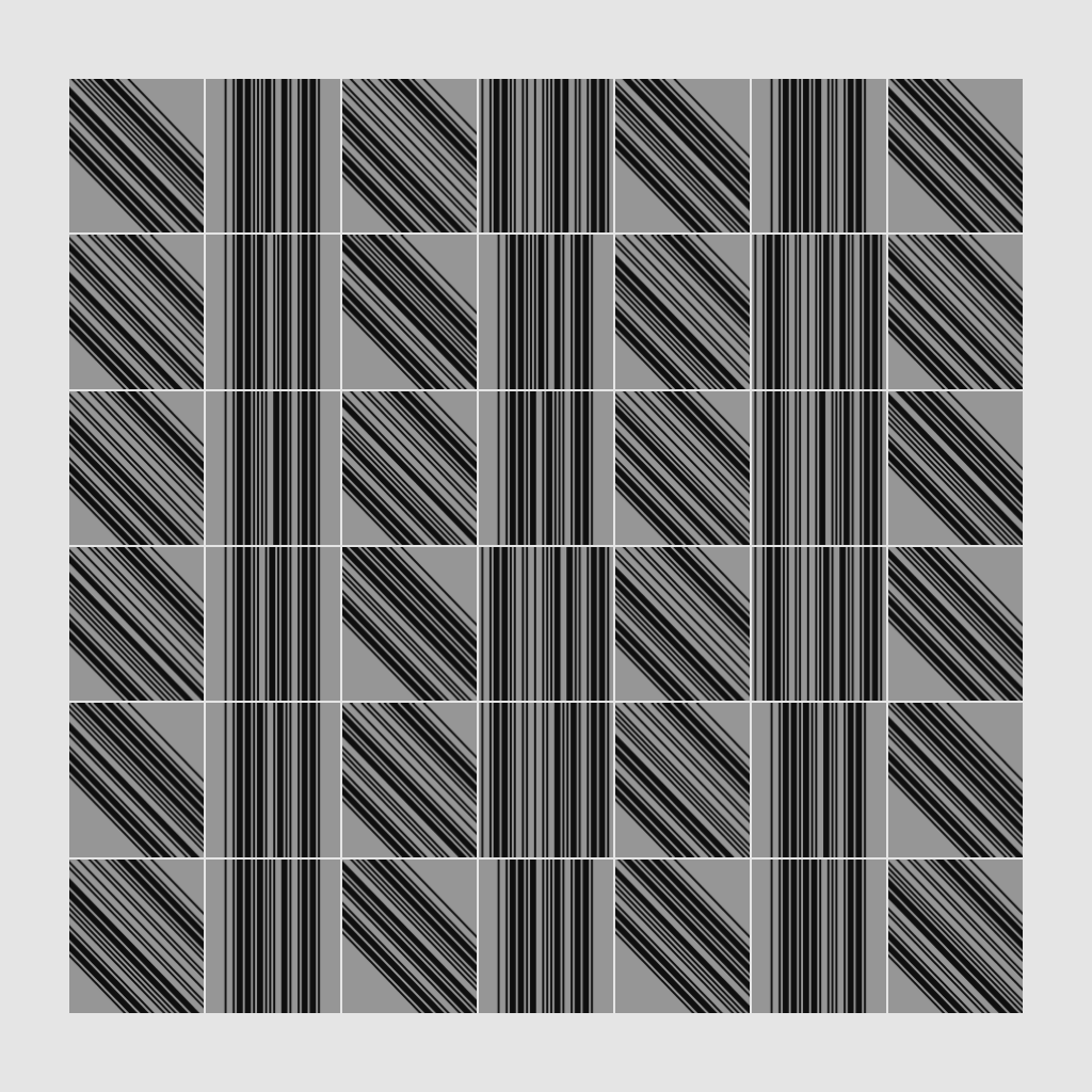 barcode(fxhash) #3 static token preview
