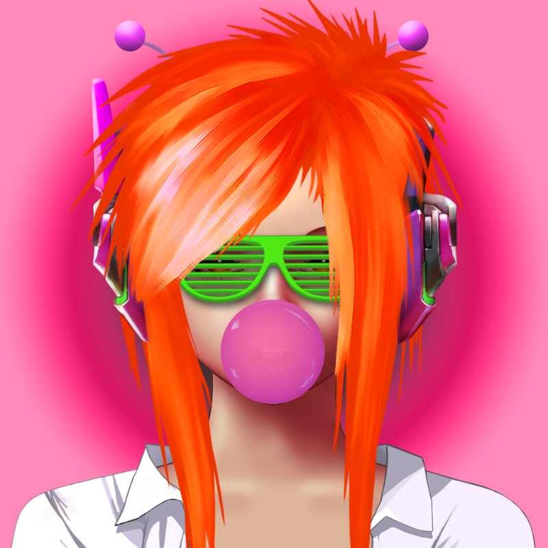 HiFi Girlz #6 static token preview