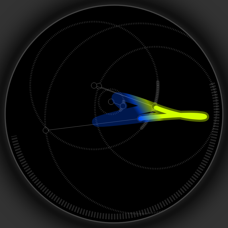 Neon Curves #20 static token preview
