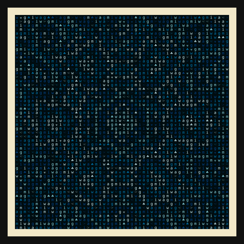 not-so-hidden messages #14 static token preview