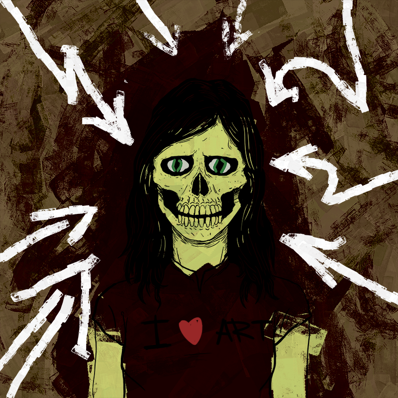Lady Skeleton #16 static token preview